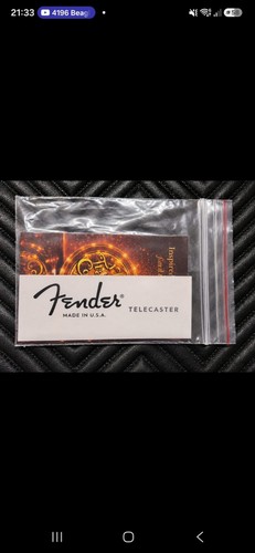 Fender telecaster made - made, in